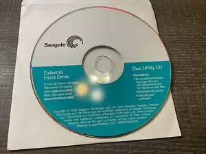 SEAGATE Disc Utility Internal Hard Drive Upgrade Kit Software User Manual 2006 - Picture 1 of 2