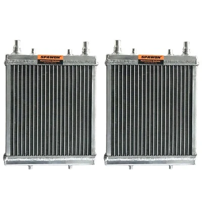 Para 2016-2021 Un par de radiadores Chevrolet Camaro SS cupé o equipamiento de refrigeración HD MT Foto 1 de 4