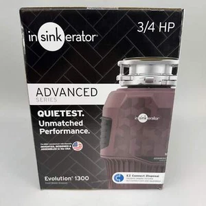New Insinkerator Evolution 1300 3/4 HP Food Waste Disposer 79970-ISE - Picture 1 of 1