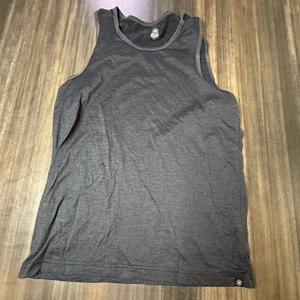 Gaiam Womens Workout Tank Top Sleeveless Athletic Gray - Picture 1 of 3