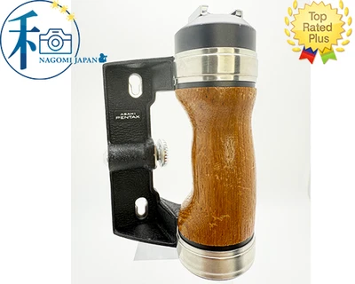 [NEAR MINT-] Pentax Wood Hot Shoe Hand Grip for 6x7 67 67II From JAPAN #J40 - Image 1 of 4