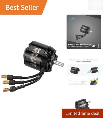 Lightweight 65g SURPASS Brushless Motor - Precision Engineered for RC Airplanes - Image 1 of 4