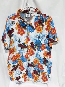 Flying Chanclas San Antonio Missions Hawaiian Shirt Men's Size XL - J8 - Picture 1 of 4