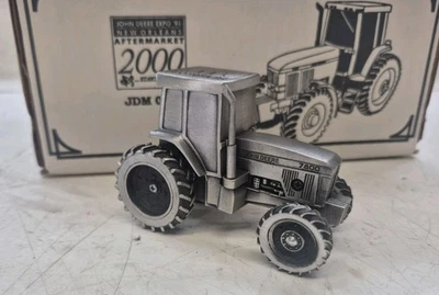 Tractor John Deere 7800 de peltre fundido de colección Spec  Foto 1 de 4