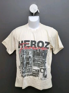 Heroz Gotham Examiner Bruce Wayne Short Sleeve Men's T Shirt S Off White - Picture 1 of 7