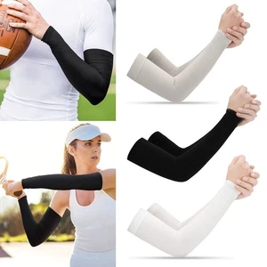 Sportswear Basketball Sun Protection Outdoor Sport Arm Sleeves Arm Cover - Picture 1 of 19