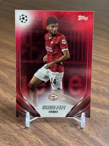 Ricardo Pepi 2023 2023-24 Topps UEFA UCC Jade #82 Red Foil Refractor /5 - Picture 1 of 2