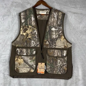 Magellan Hunting Camouflage Vest Medium Built In Game Bag Open Both Sides - Picture 1 of 10