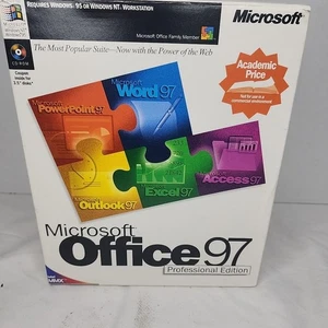 Microsoft Office 97 Professional Edition Used - Picture 1 of 12