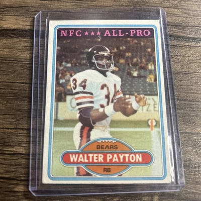 1980 Topps - #160 Walter Payton EX - Image 1 of 2