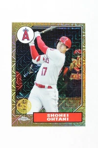 2022 Topps Chrome SHOHEI OHTANI Topps Silver Pack GOLD MOJO #T87C-1 - Bild 1 von 2