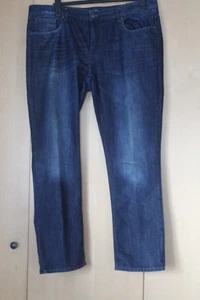 Herrenjeans Straight W42/L32 in dunkelblau gebraucht von C&A - Bild 1 von 4
