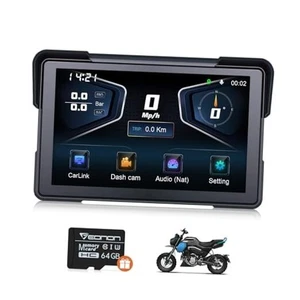  P6 per Moto CarPlay& Android Auto& Doppio Bluetooth,7" Moto IPS  - Foto 1 di 7