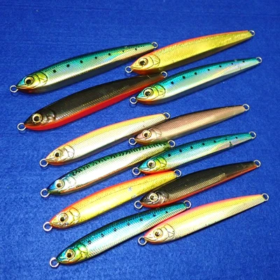 Juego de 12 señuelos JDM descontinuados MARIA JAPAN Jig Minnow ONDE ONDA 12 cmX4 + 10 cmX8 Foto 1 de 4