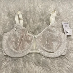 Chantelle 38H Bra Off White C Magnifique Minimizer Underwire 1891 NEW $78 - Picture 1 of 9