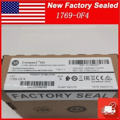 For 2022 New Sealed AB 1769-OF4 Series A Analog Output Module - Image 1 of 4