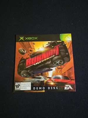 Burnout Revenge Xbox Demo Disc Not For Resale (Microsoft XBOX, 2005) New Sealed - Image 1 of 2
