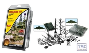 LK953 Woodland Scenics Realistic Trees Learning Kit - Picture 1 of 1