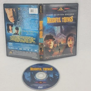 Needful Things DVD Stephen King Horror Ed Harris Max Von Sydow Bonnie Bedelia - Picture 1 of 9