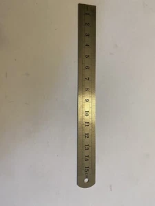 Regla de acero - Regla de acero 150 mm - Nuevo stock antiguo - Imagen 1 de 1