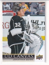 18/19 UD UPPER DECK CANVAS JONATHAN QUICK CARD #C156