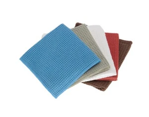 Paquete de 3 paños de lavado de microfibra tejido con gofres 12x12 ecológicos - Imagen 1 de 1