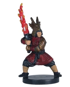 Red Samurai 58 D&D Miniatures Dragoneye DDM DND Bolsa Sellada con Tarjeta - Imagen 1 de 4