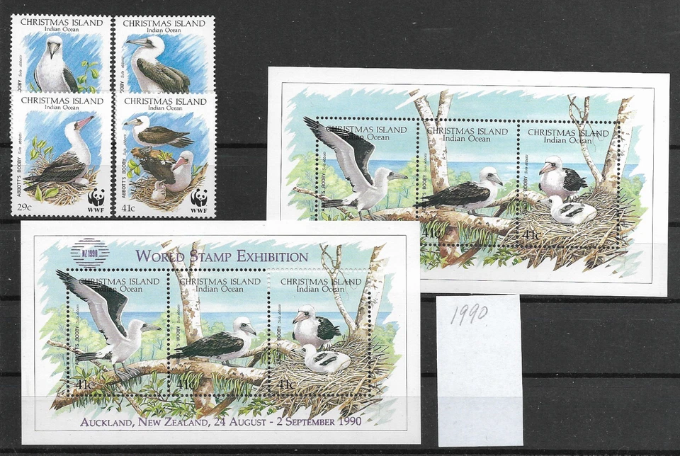 AUSTRALIA CHRISTMAS ISLAND @ 1990 Abbott`s Booby   MNH  Nice Priced @Aus.318 - Image 1 of 1
