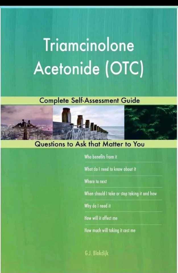 TRIAMCINOLONE ACETONIDE 0.1% OINT ECZEMA, INSTRUCTION book Blokdijk, 454G(PAGES) - Image 1 of 1