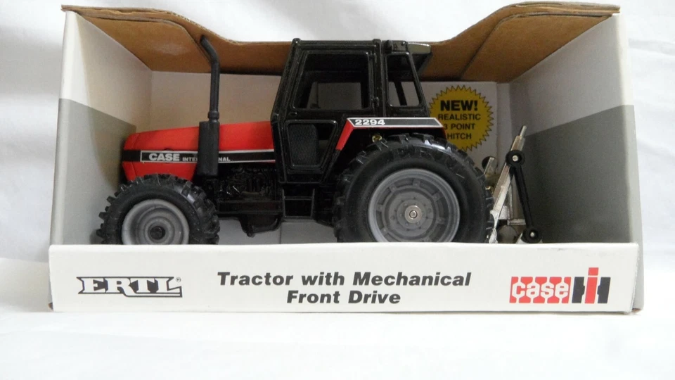 #257 ERTL CASE INTERNATIONAL TRACTOR WITH MECHANICAL FRONT DRIVE 1:32 SCALE - Image 1 of 1