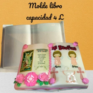 Mexican Open Book Plastic Mold Includes 2 High Quality Transfer Bond Sheets - Picture 1 of 7
