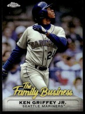 2019  Topps Chrome Update The Family Business FBC-1 Ken Griffey Jr.  Mariners