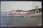 WATCH TOWER Government Channel, White Lake, MI, RPPC postcard Whitehall 1916