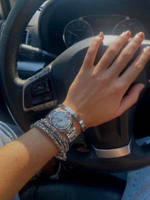 Cartier Ballon Bleu Stainless Steel 28mm Quartz Women’s Watch 3009 - Image 1 of 4