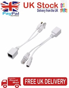 Kit Iniettore E Splitter Adattatore Poe Passivo 12 V Set Di Una Coppia 2 Pz - Bild 1 von 2