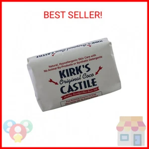 Kirk'S Castile Original Coco Castile Soap 4 Ounces (Pack of 12) - Picture 1 of 2
