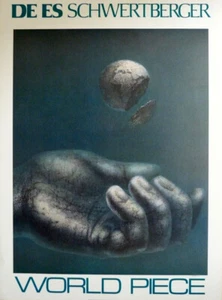 WELTSTÜCK Kunstposter von De Es Schwertberger - Bild 1 von 1