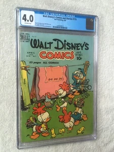 Walt Disney Comics & Stories #115 CGC 4.0 weiße Seiten & KOSTENLOSES Leserexemplar - Bild 1 von 9