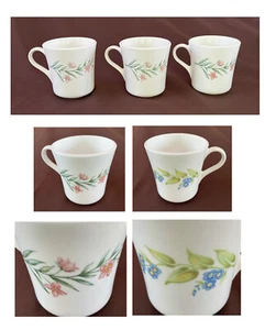 VINTAGE Corelle Mugs 10 oz. MY GARDEN Floral 3-Piece Set (1994-2004) - Picture 1 of 7