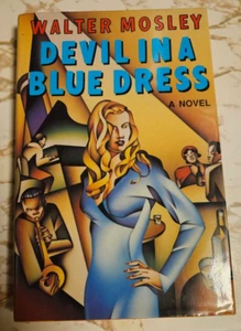 Teufel in einem blauen Kleid signiert von Walter Mosley 1. Auflage/1. Druck - Bild 1 von 4
