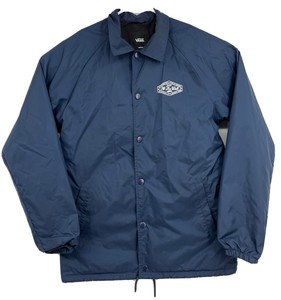 VANS Blue Windbreaker Coats, Jackets 