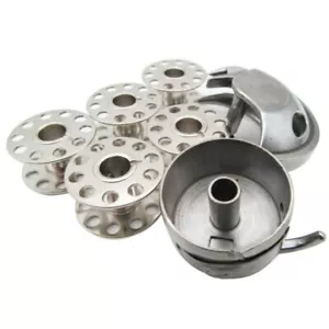 Sewing Machine Bobbin Case with Swing Bobbin and Spools Replacement Kit - Picture 1 of 6