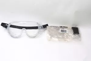 MCR Safety Protective Goggles Polycarbonate Lens Clear Frame 2220 - Picture 1 of 3