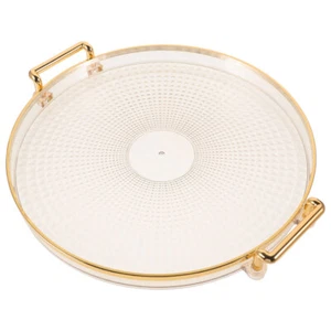 Food Serving Tray Luxury Cake Serving Plate Party Dried Fruit Storage Tray - Picture 1 of 12