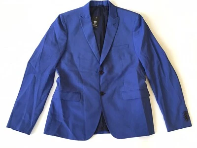 Guess By Marciano Men’s Formal Elegant Blue Blazer Slim Fit Size EU-52 / US-42 - Image 1 of 4