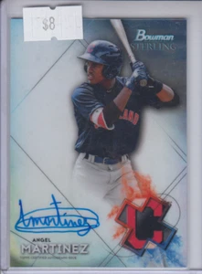 2021 Bowman Sterling - Prospect Autographs #BSPA-AMA Angel Martinez (AU, RC) - Picture 1 of 1