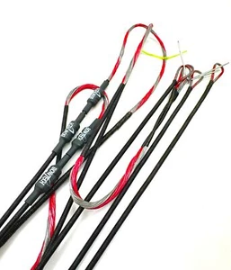 Bowtech Destroyer 350 (Red & Silver) OEM String & Cable (Full Set) Speed Noks - Picture 1 of 11