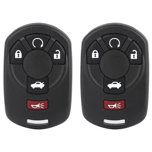 2x Replacement for Chevrolet Corvette Cadillac RX350 Keyless Entry Remote Fob - Picture 1 of 5
