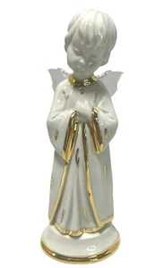 RG Capodimonte Porcelain Limoges Italy Angel Swarovski Wings Cod. 083 - Picture 1 of 9