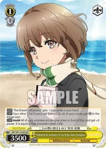 Weiss Schwarz: Rascal Does Not Dream Series- SBY/W114-E010 Kaede Azusagawa R - Picture 1 of 1